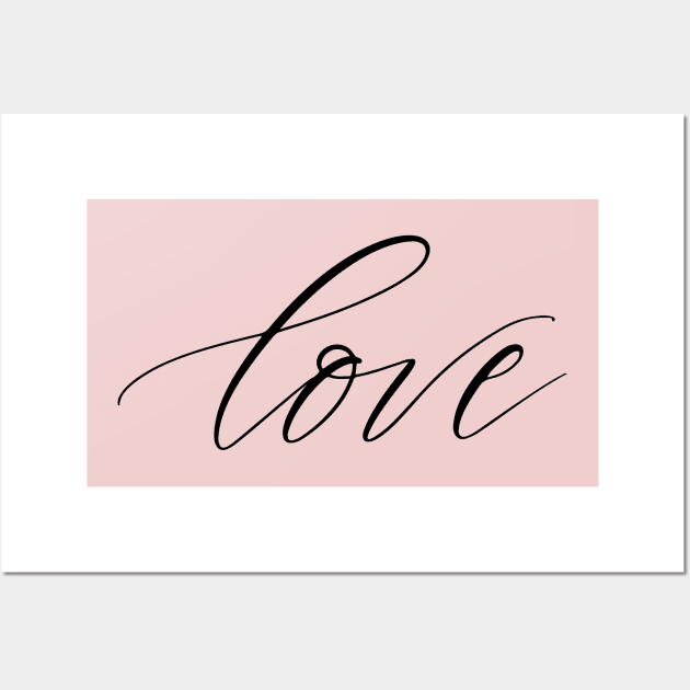 Love Wall Art by ElizAlahverdianDesigns